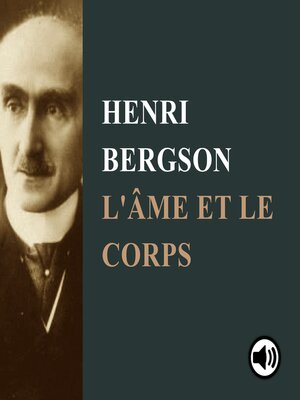 cover image of L'âme et le corps
